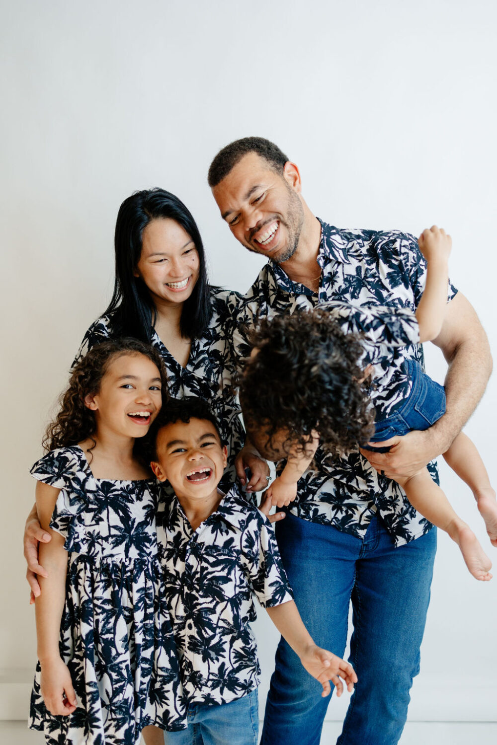 Matching Family Outfit - Black Palm - Image 2