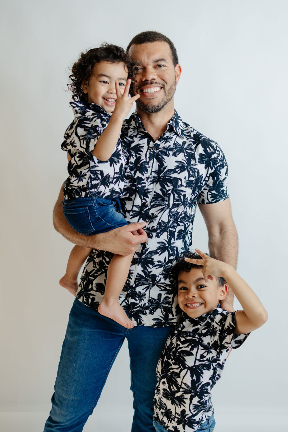 Matching Family Outfit - Black Palm - Image 6