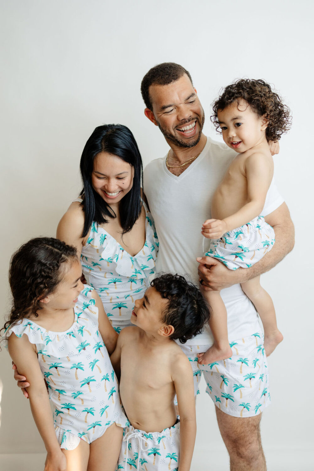 Matching Family Swimsuits - Palm