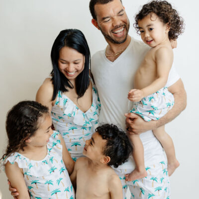 Matching Family Swimsuits - Palm