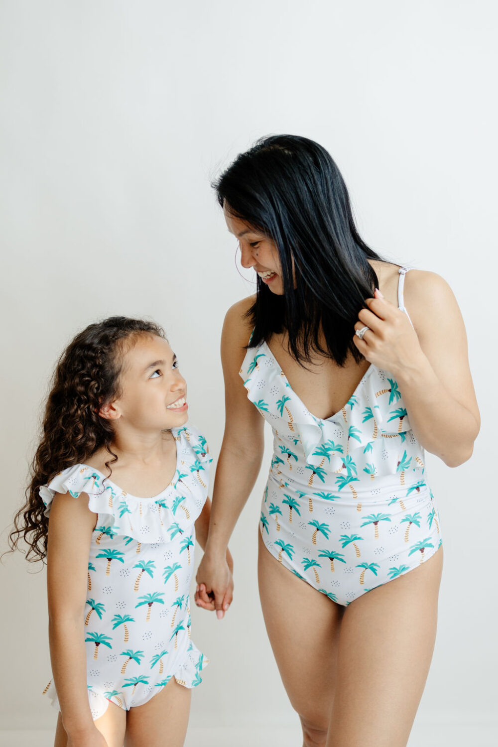 Matching Family Swimsuits - Palm - Image 4