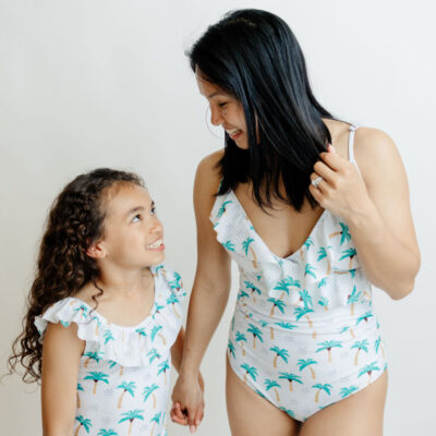 Mommy & Me Swimsuits - Palm