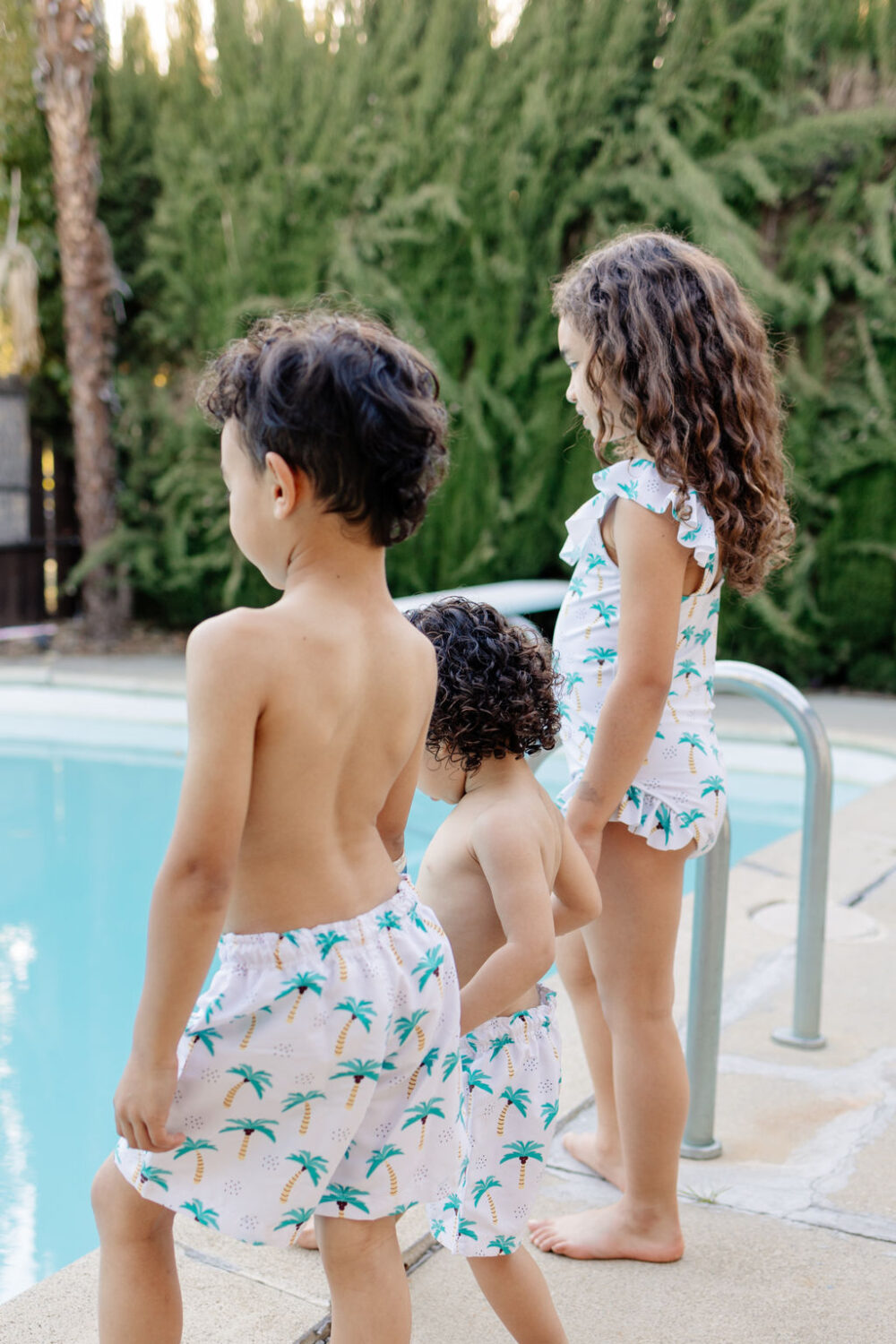Matching Family Swimsuits - Palm - Image 5