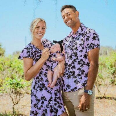 Matching Family Outfit - Pink Palm