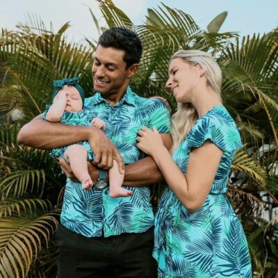 Matching Family Outfit - Green Leaf