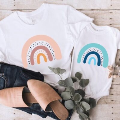 Mommy & Me Outfit  – Rainbow