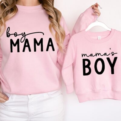 Mommy & Me Sweatshirts – Boys Mama