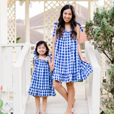 Mommy & Me Matching Dress - Gingham