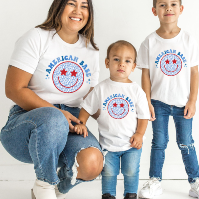 4th July Family Shirts - American Babe