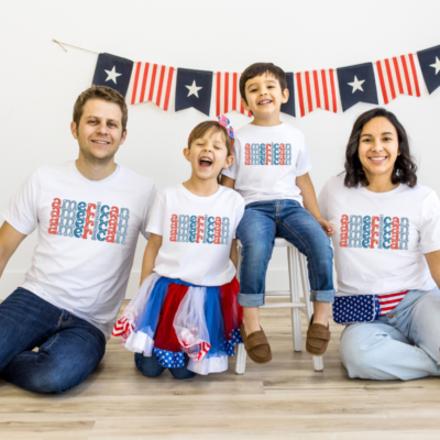 4th July Family Shirts - American